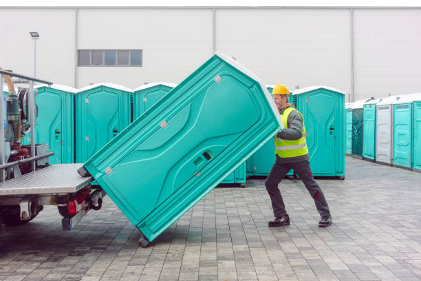 Porta potty delivery and setup in Tinley Park, IL